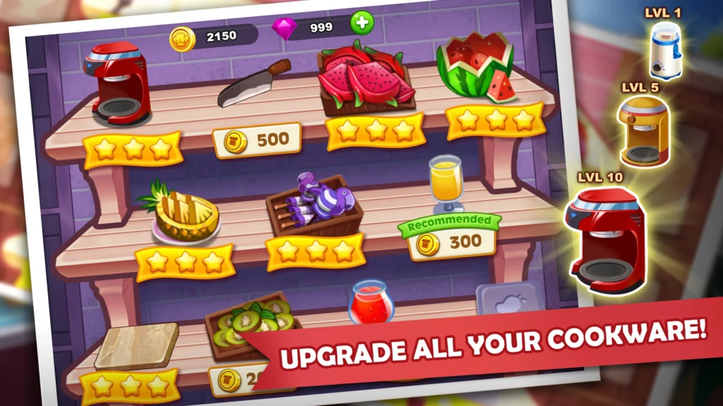 Cooking-Madness-Mod-APK-free-Shopping