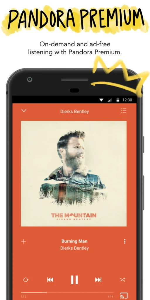 Pandora-Music-Podcasts-Mod-Apk