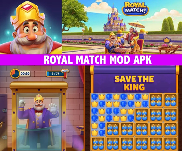 Royal Match MOD APK v24518 (Unlimited Moves) - Enjoy Endless Puzzle Fun!